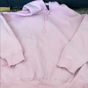 Baby pink hoodie